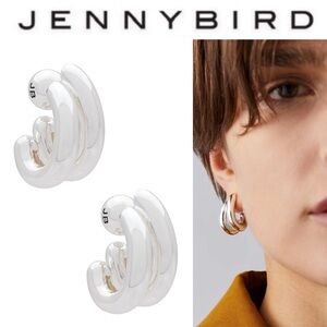Jenny Bird Florence Earrings Silver  $138